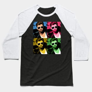 George Michael Pop Art #109 - Rascal Art #16 Baseball T-Shirt